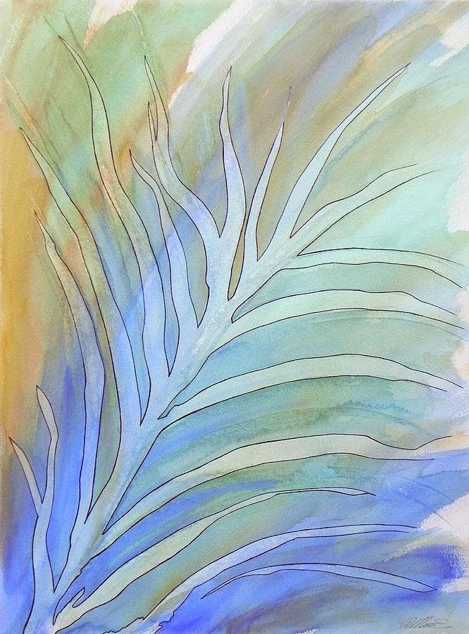 Flower Painting - Nature Abstract 1 by Paul Miners