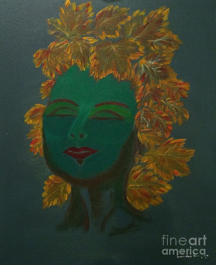 Nature at her Best Painting by Brindha Naveen