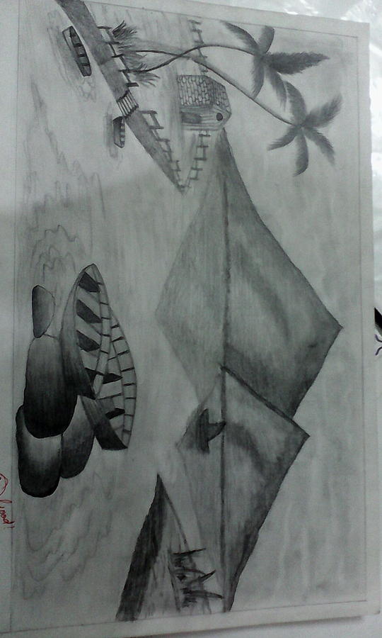 Nature Drawing - Nature at its best by Surbhi Oberoi