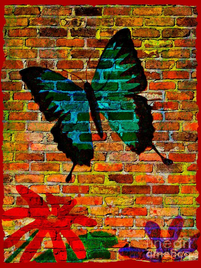 Nature On The Wall Mixed Media by Leanne Seymour