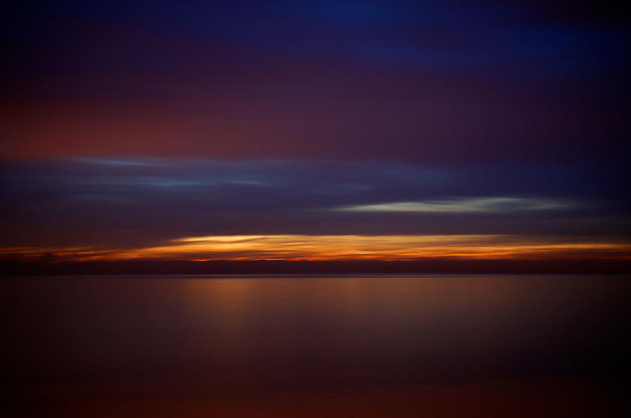 Sunset Photograph - Nature Paints a Picture by Ken McAllister