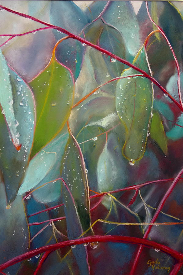 Nature Painting - Natures Tears by Lynda Robinson