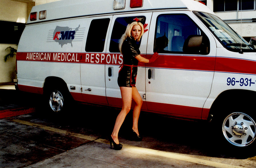 Woman Photograph - Naughty Nurse 330 by Liezel Rubin