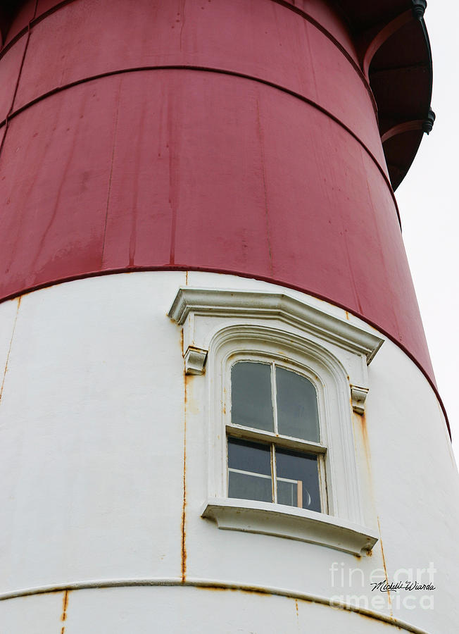 Landscape Photograph - Nauset Lighthouse Detail II by Michelle Constantine