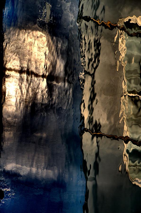 Abstract Photograph - Nautical Reflection 1 by Newel Hunter