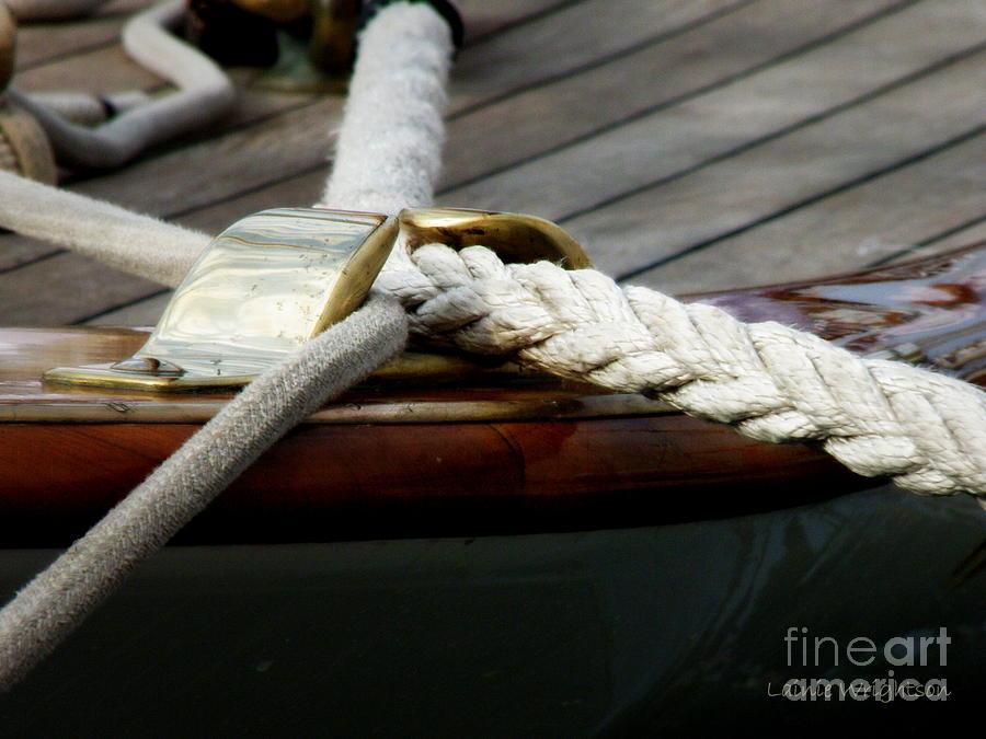 Nautical Textures Photograph by Lainie Wrightson
