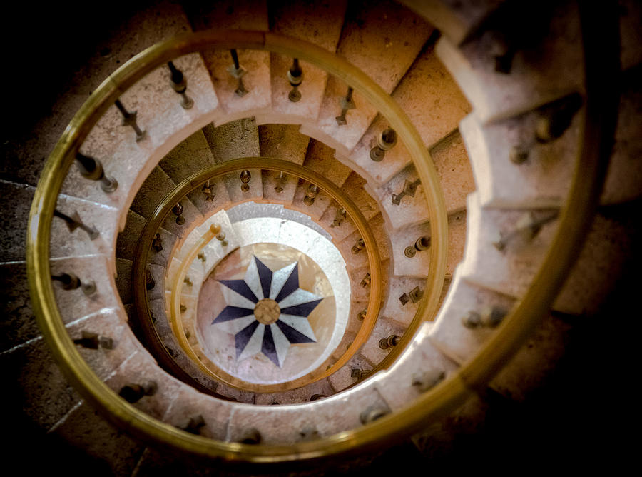 Nautilus Shell Staircase Photograph by Karen Wiles