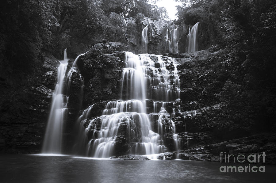 Nauyuca Falls Costa Rica Photograph by Oscar Gutierrez