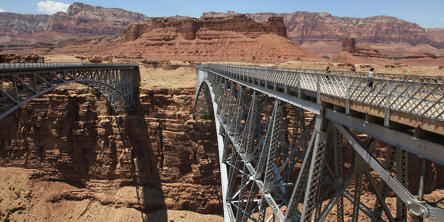Bridge Photograph - Navajo Bridge by Joseph G Holland