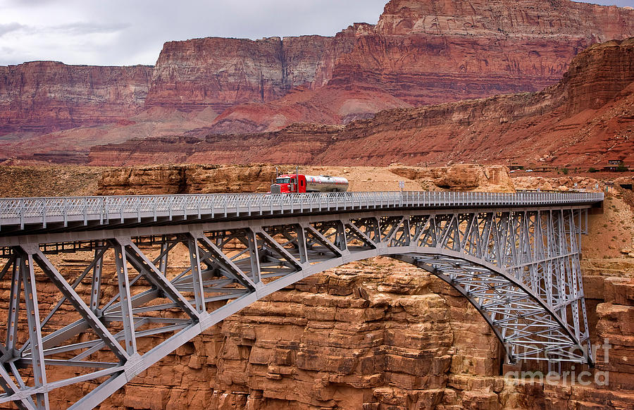 Navajo Bridge Photograph by Louise Heusinkveld