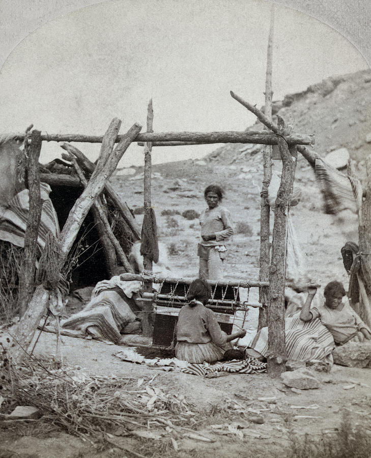 Desert Photograph - Navajo Camp, 1873 by Granger