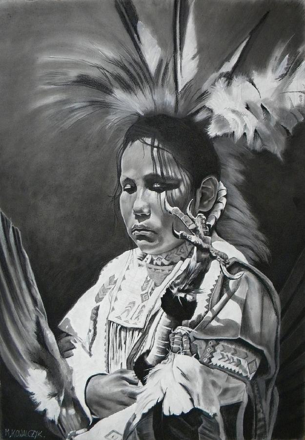 Navajo Drawing by Matt Kowalczyk Fine Art America