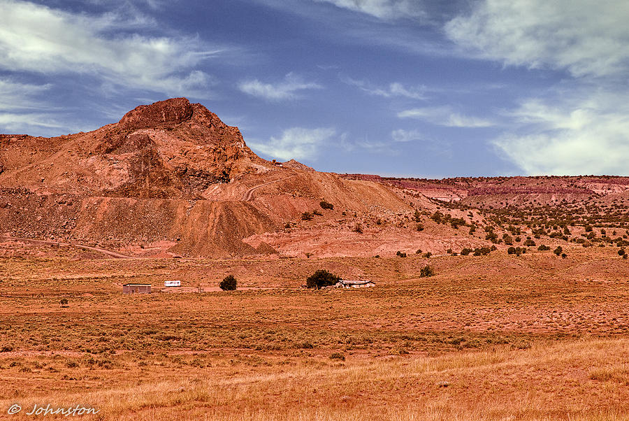 Mountain Photograph - Navajo Nation Series along Arizona Highways by Bob and Nadine Johnston
