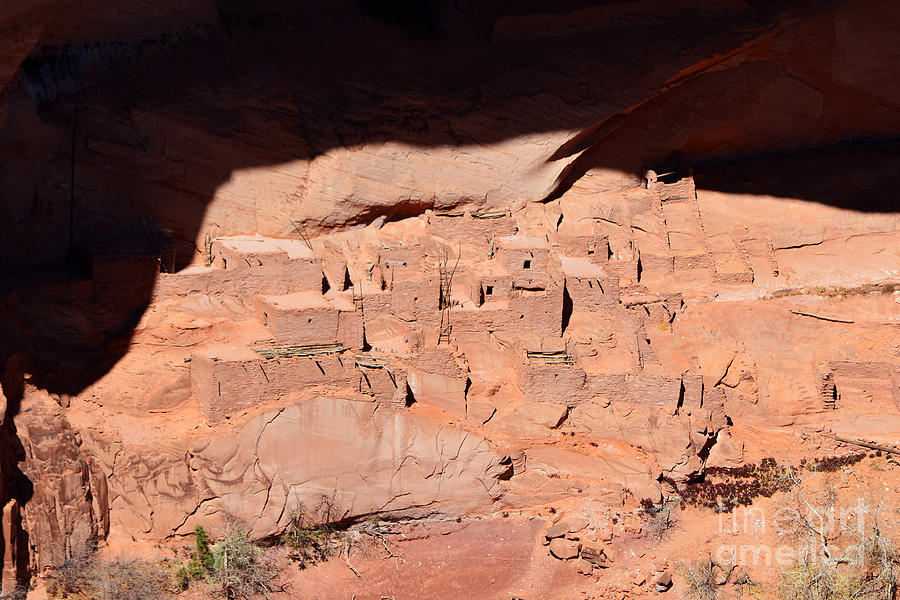 Navajo National Monument Kiet Siel Ruins Overview Photograph by Shawn OBrien