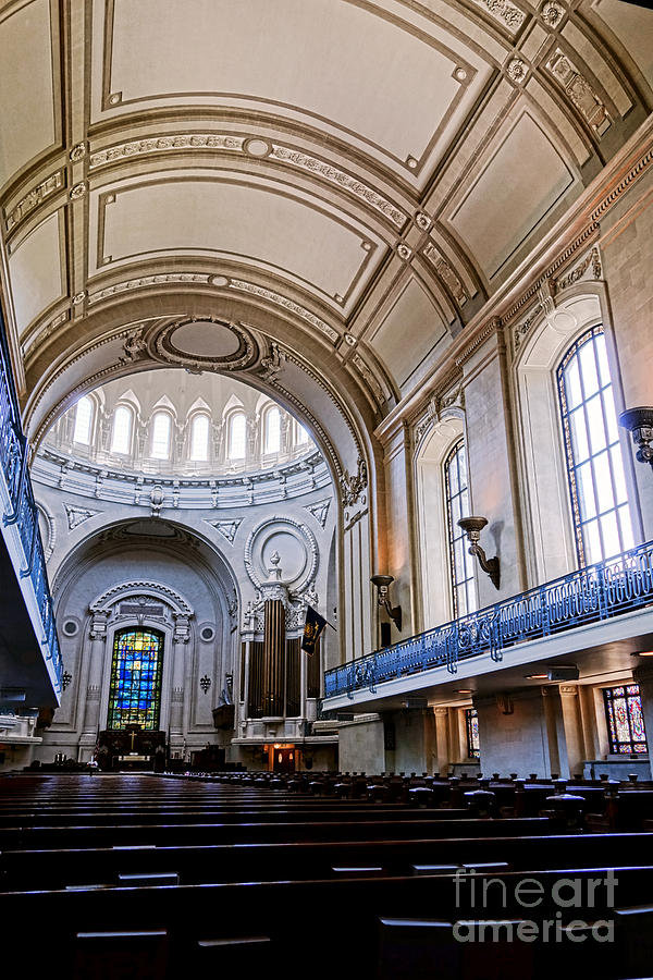 Naval Academy Chapel Interior Photograph by Olivier Le Queinec