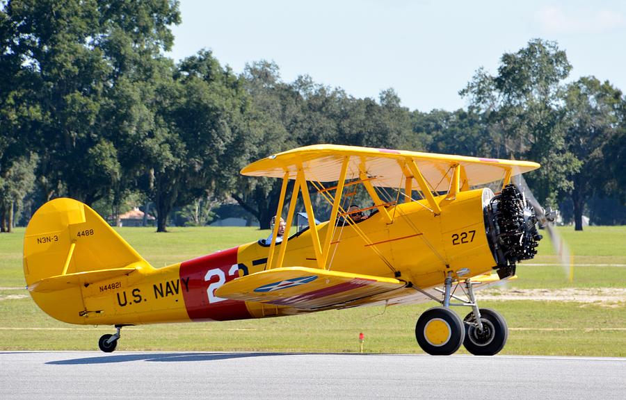 Naval Aircraft Factory N3N Photograph by Matt Abrams Naval Aircraft Factory N3N Photograph by Matt Abrams