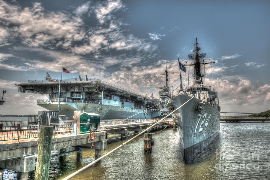 Naval Warfare Photograph by Dale Powell