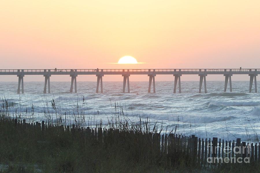 Navarre Beach Sunrise 2 Photograph by Michelle Powell