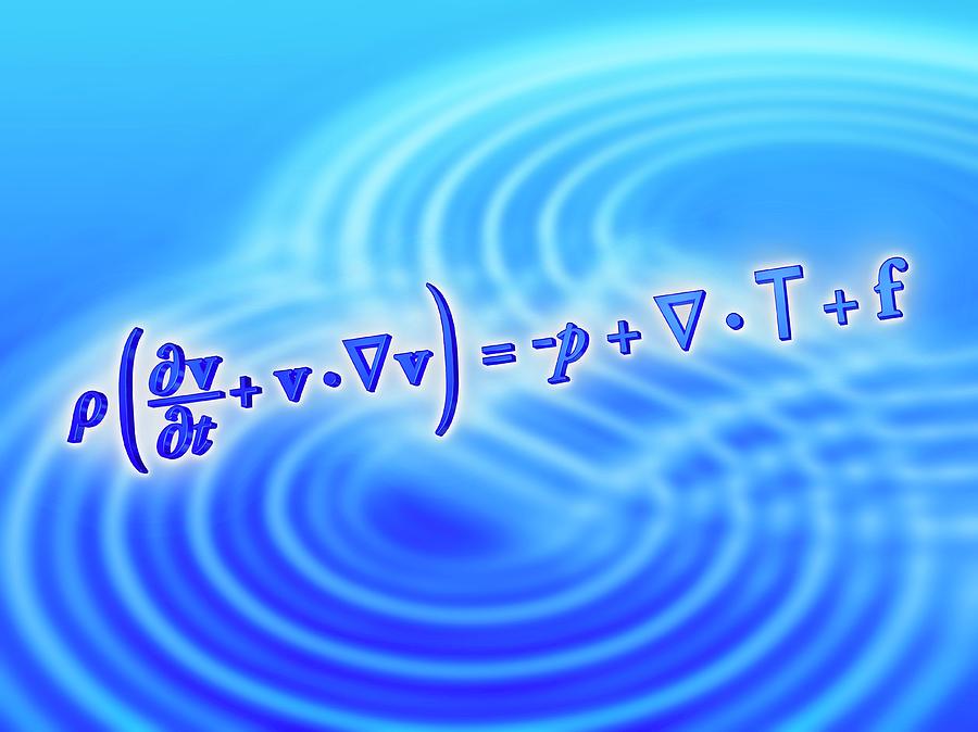 Navier-stokes Equation Photograph by Alfred Pasieka