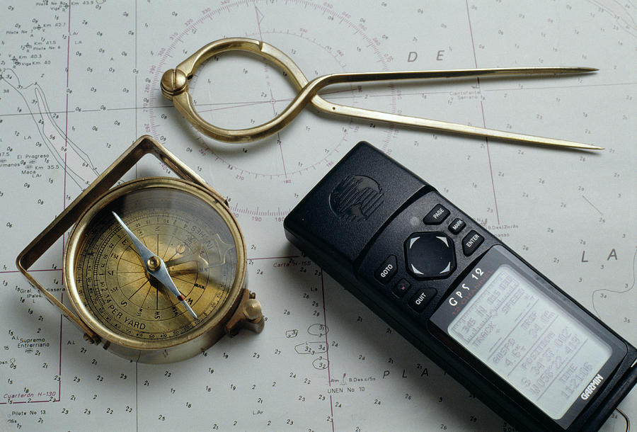 Navigation Equipment Photograph by Steve Percival/science Photo Library