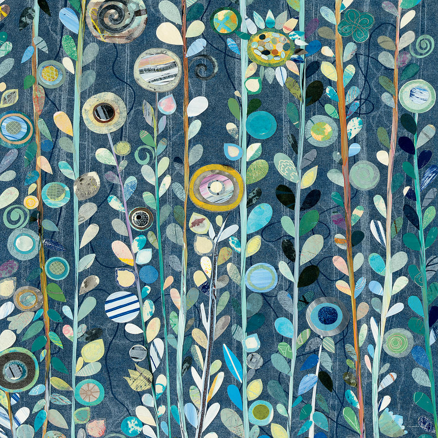 Blue Painting - Navy Blue Sky by Candra Boggs Blue Painting - Navy Blue Sky by Candra Boggs