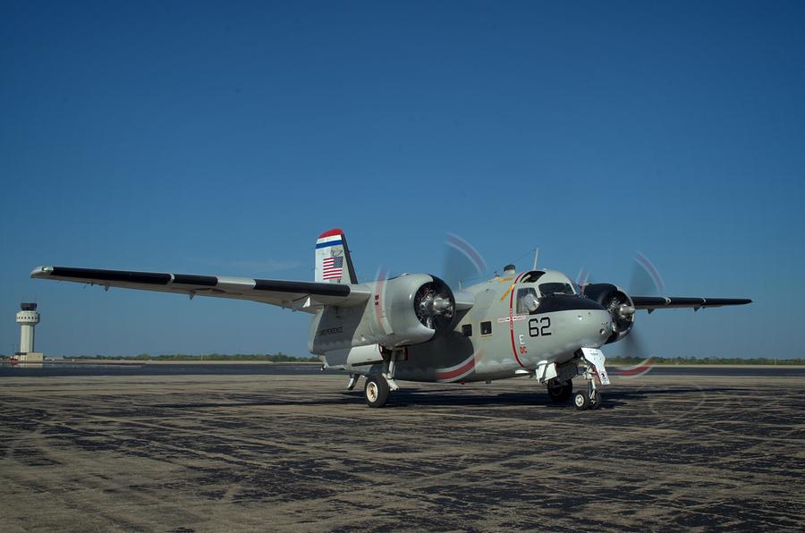 Navy Grumman Tracker Airplane Photograph by Tim McCullough