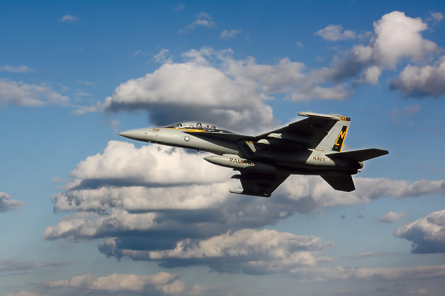 Navy Jet Photograph by Steve McKinzie