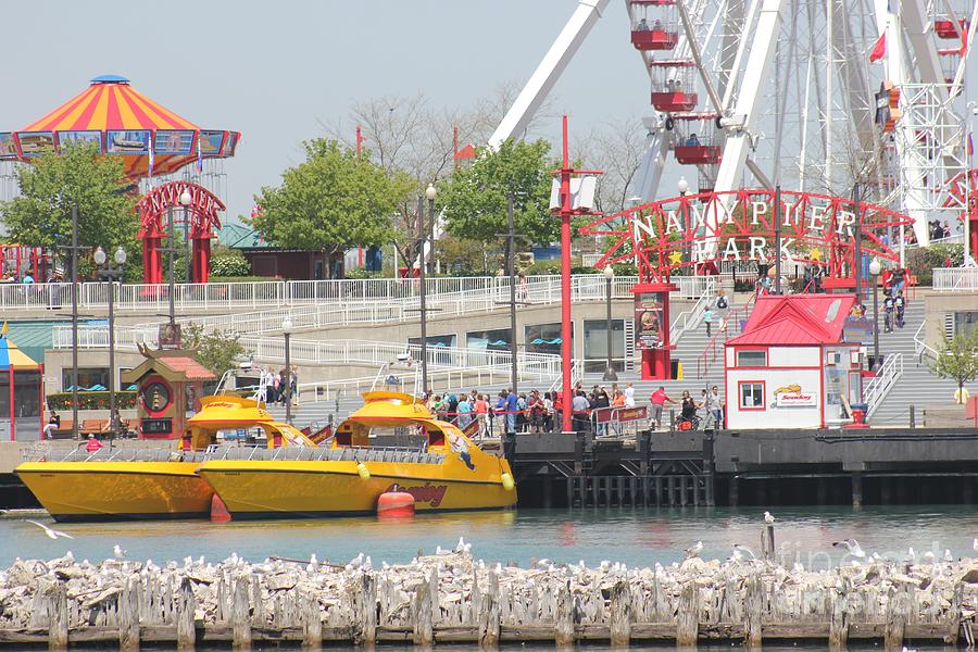 Navy Pier Chicago Photograph by Alice Terrill