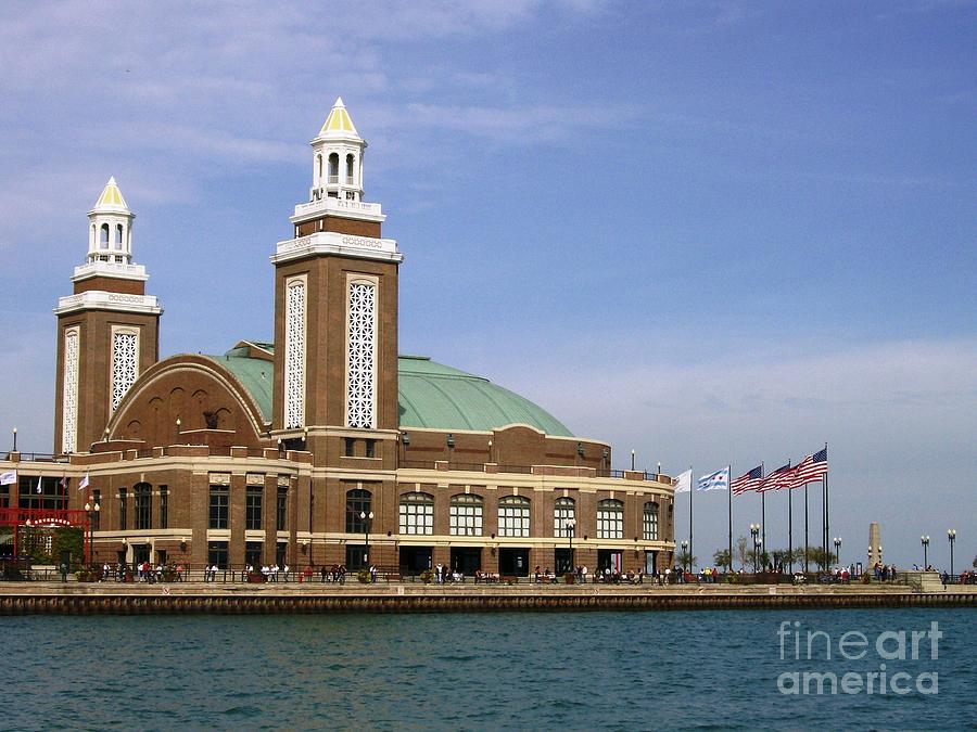Chicago Photograph - Navy Pier by Laurie Eve Loftin