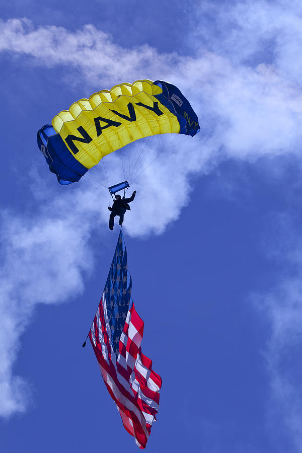 Navy Seal Leap Frogs Photograph by Donna Corless