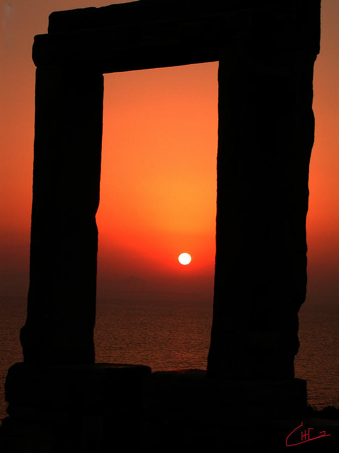 Naxos Island Sunset Greece  Photograph by Colette V Hera Guggenheim