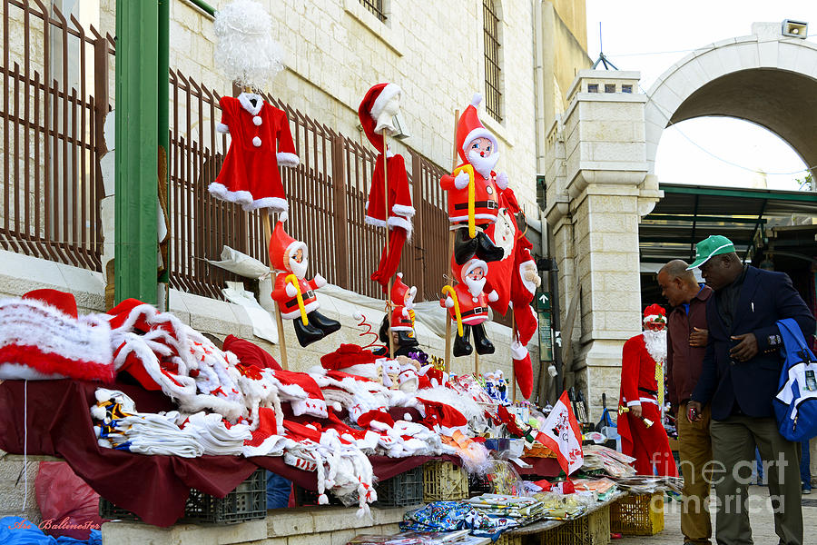 Nazareth is getting ready for Christmas 02 Photograph by Arik Baltinester