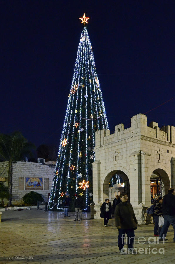 Nazareth is getting ready for Christmas 05 Photograph by Arik Baltinester