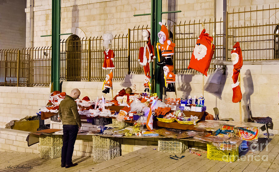 Nazareth is getting ready for Christmas 08 Photograph by Arik Baltinester