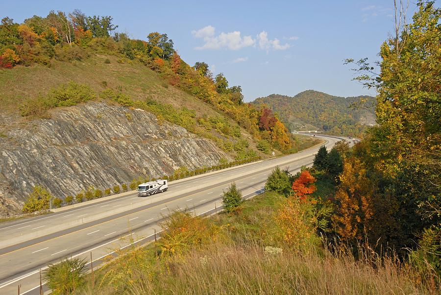 NC Mountain Interstate Photograph by Willie Harper