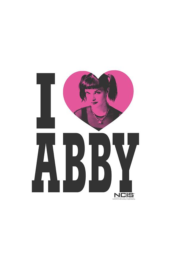 Washington D.c. Digital Art - Ncis - I Heart Abby by Brand A
