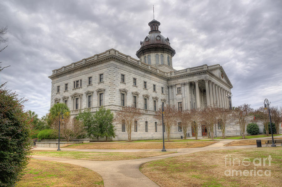 NE Columbia SC capitol Photograph by Ules Barnwell