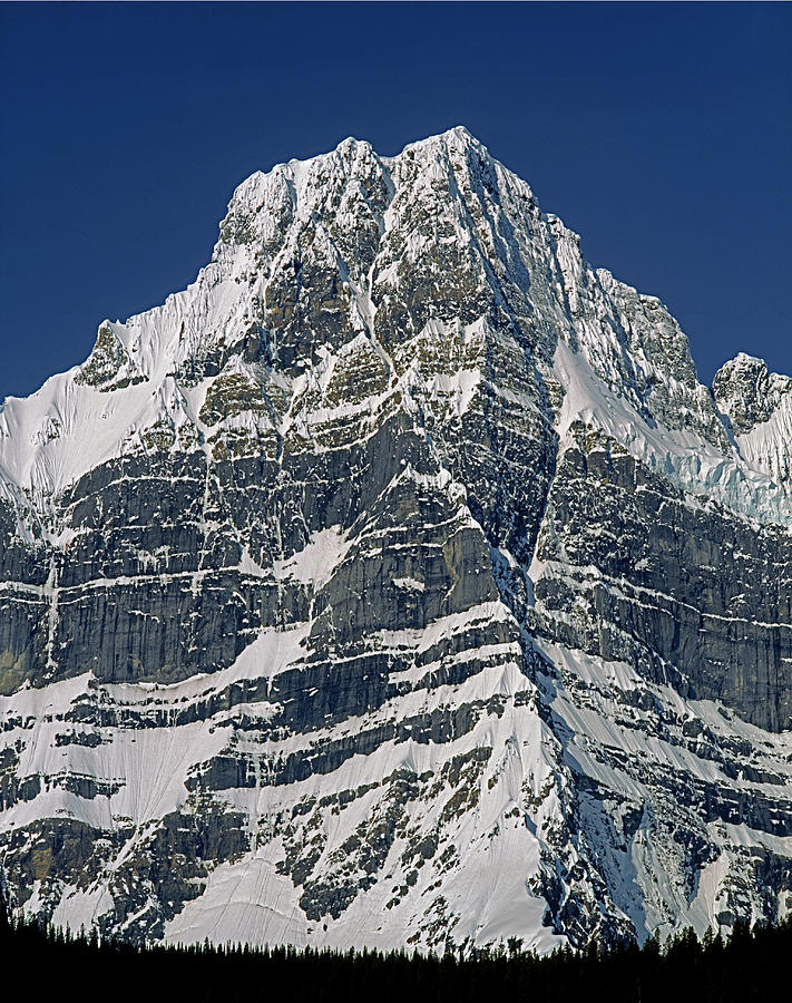 1M3645-NE Face Howse Peak-V Photograph by Ed  Cooper Photography