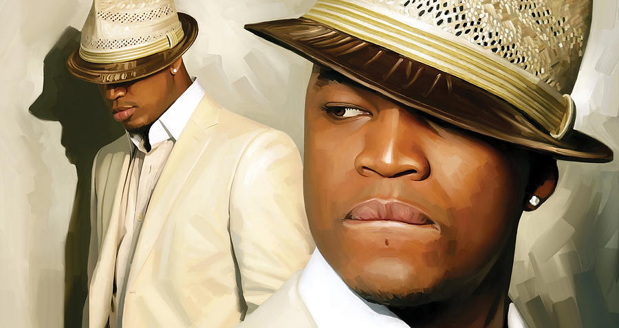 Ne-Yo Artwork Painting by Sheraz A