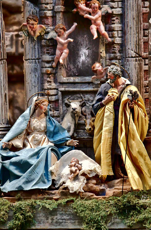 Neapolitan Presepio Nativity Photograph by William Rockwell