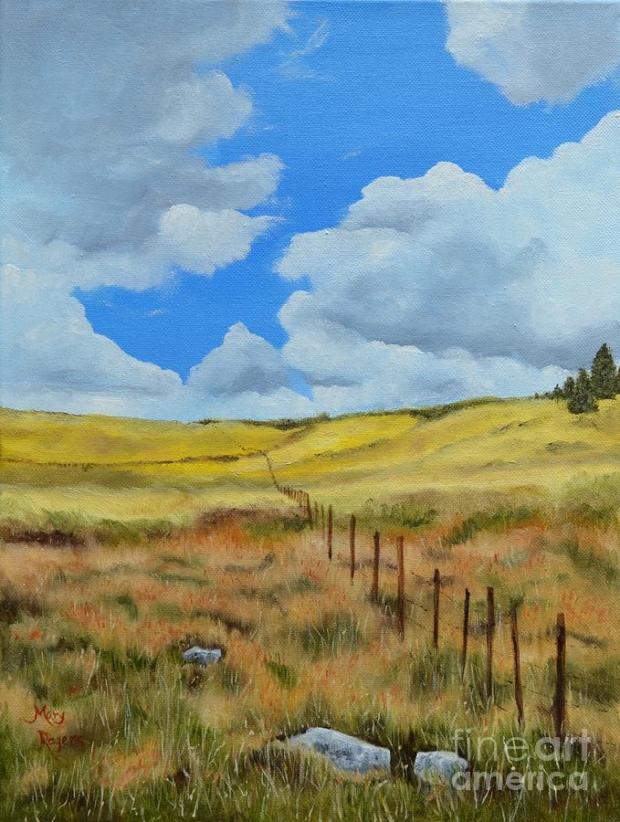 Desert Painting - Near Chama by Mary Rogers
