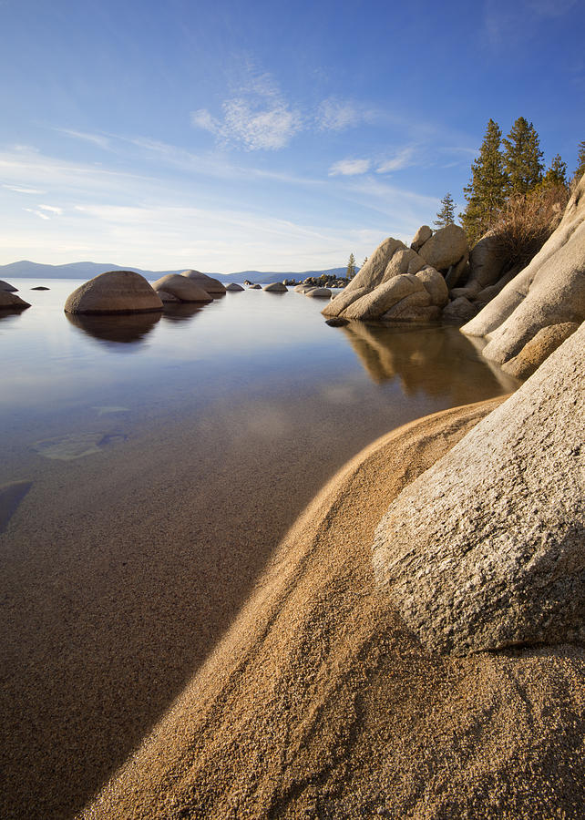 Lake Tahoe Chimney Beach Photograph by Dianne Phelps