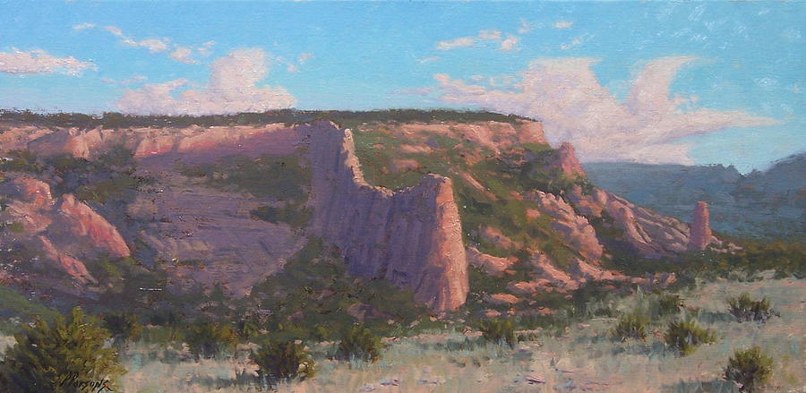 Near El Morro Painting by Roger Parsons