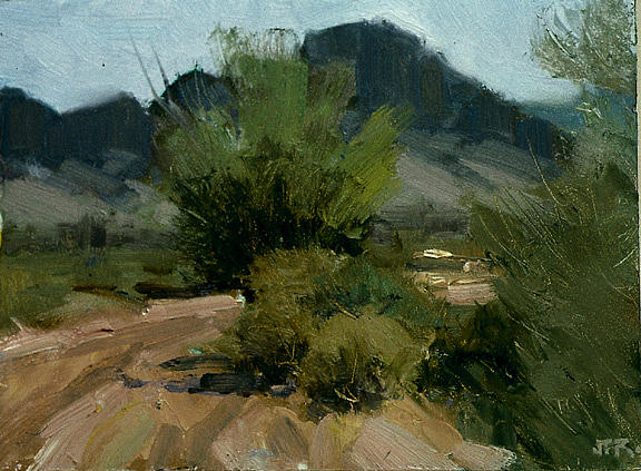 Near Taos Nm Painting by John Reynolds