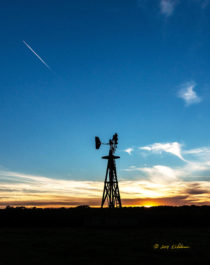 Nebraska Evening Photograph by Ed Peterson