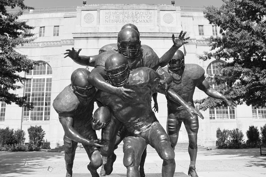 University Of Nebraska Photograph - Nebraska Football by John Daly