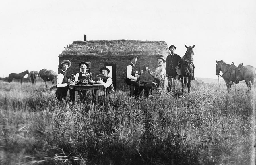 Nebraska Settlers, 1886 Photograph By Granger - Pixels