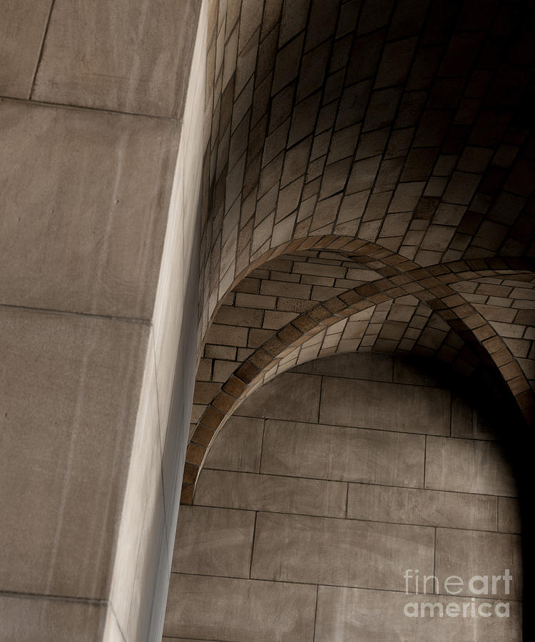 Nebraska State Capitol Ceiling Arches Photograph by Art Whitton
