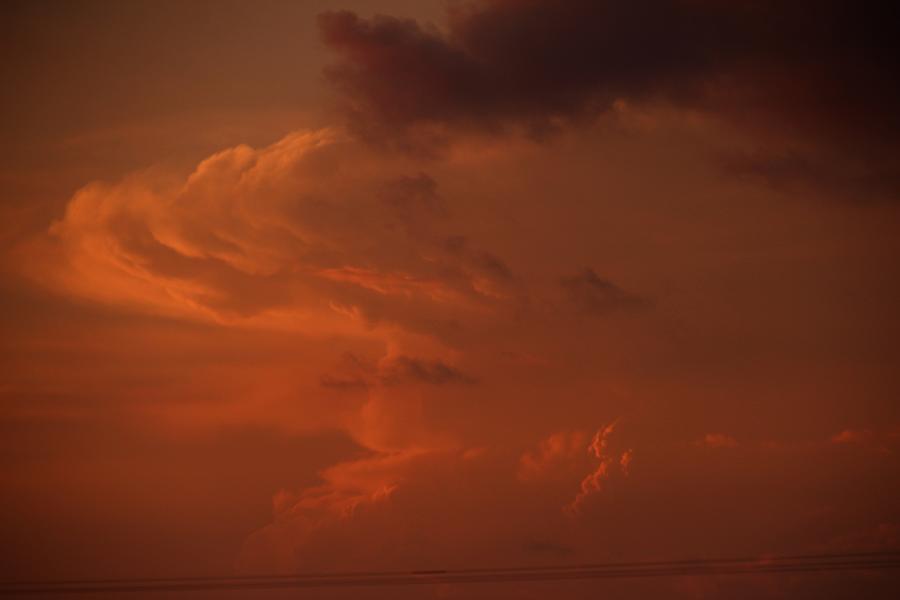 Nebraska Sunset with Developing Storms Photograph by NebraskaSC