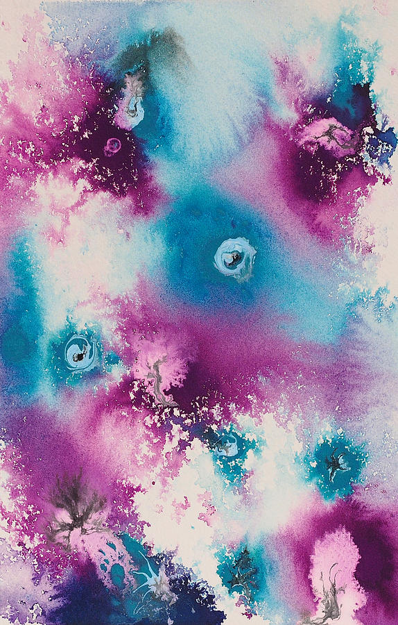 Nebula 2 Painting by Wendy Provins